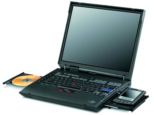 IBM thinkpad A31 laptop front view