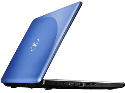 Dell Inspiron 17 laptop with facial recognition software
