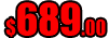 $689.00