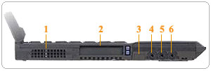 IBM Thinkpad T23 laptop side view