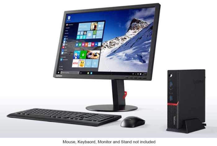 Refurbished Lenovo M900 Tiny Desktop on Sale | LaptopCloseout.com