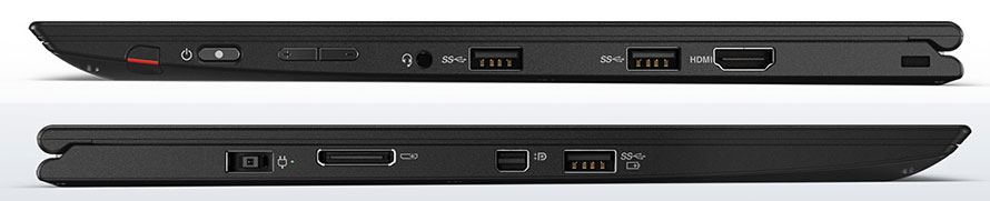 X1 Yoga side views